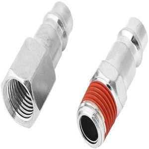 You Quick Connect Coupler 1/4 In Npt Iron <b>Pneumatic</b> <b>Tool</b> Accessory With Nbr Seal - Product Image 1