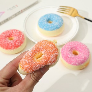 ลูกบอลบีบคลายเครียดรูปโดนัท ทำจากโฟม PU ขนาด 7 ซม. แบบคืนตัวช้า - Product Image 1