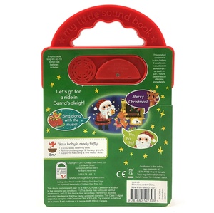 El Primer Libro <span class=keywords><strong>de</strong></span> Sonidos Navideños para Niños, Juguetes Educativos Tempranos con Historias <span class=keywords><strong>de</strong></span> Navidad - Product Image 3