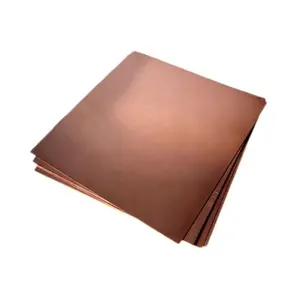 Tấm Đồng Thau Hợp Kim Đồng C12200 C11000 Độ Tinh Khiết Cao 99.99% Đồng Cathodes C10100 3Mm