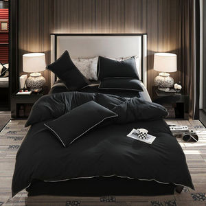 Set Copripiumino Reversibile in Lino/Seta Jacquard Moderno Minimalista Scandinavo Resistente all'Acqua 200TC <span class=keywords><strong>per</strong></span> Matrimonio Vendita all'Ingrosso - Product Image 1