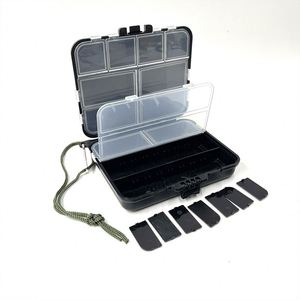 Boîte de rangement d'appâts détachable Luya, boîte en plastique portable pour accessoires de pêche, boîte étanche pour la pêche en déplacement - Product Image 4