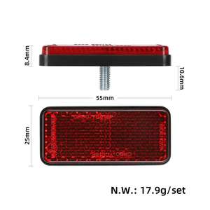 Guardabarros Trasero Original con Reflector Rojo para Patinete Eléctrico MI 4 Lite 2.ª Gen., Cubierta Reflectante de Repuesto - Product Image 2