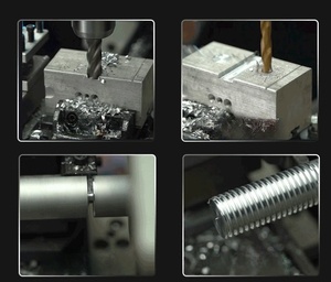 Torno de Precisión Automático Horizontal y Vertical para Metal, Torno de Banco de Alta Resistencia para Uso Doméstico, Usado - Product Image 6