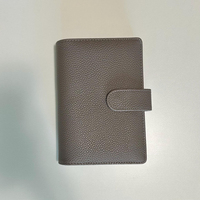 Reliure en cuir pour argent liquide, reliures budgétaires personnalisées, reliure personnelle