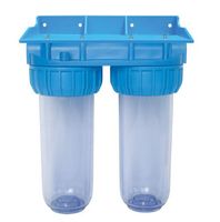 10 "boîtier de filtre à eau transparent pour l'eau