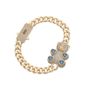 <span class=keywords><strong>ราคา</strong></span>โรงงานขายส่งเครื่องประดับสร้อย<span class=keywords><strong>ข้อ</strong></span><span class=keywords><strong>มือ</strong></span>หมีชุบ<span class=keywords><strong>ทอง</strong></span>ปรับสร้อยข้อมือเครื่องประดับสัตว์ชุบ<span class=keywords><strong>ทอง</strong></span>สําหรับเด็ก - Product Image 4