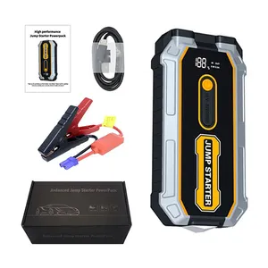 12V 24V Jump Starter 8000mAh Multi-Function Portable Lithium Battery Car Jump Starter 12v Car Truck Jumper