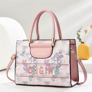 Trendy <b>Flower</b> Pattern Handbag Women Shoulder Crossbody Bag Waterproof PU Totes - Product Image 5