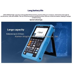Osciloscopio Portátil Siglent SHS807/SHS810/SHS820X, Multímetro, Grabador Pequeño, Personalizable - Product Image 5