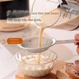 Mixeur Alimentaire Commercial et Domestique Multifonction Rechargeable USB 5+ Vitesses Contrôle Tactile Contenant en Verre Préservation de la Chaleur - Product Image 3