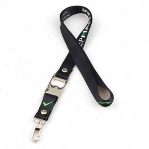 Cheap Sublimation Polyester Printed Beer Bottle Opener Lanyard With Custom Logo - Product Image 3