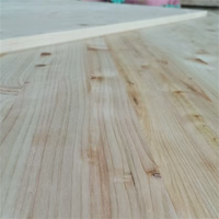 Planche en bois massif de cyprès écologique, planche en bois massif de cyprès Hinoki noueux pour la construction intérieure