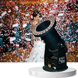 Máquina de confeti Led 1520W, iluminación de Color blanco, tirador de confeti, escenario de DJ, efecto especial, celebración de boda - Product Image 1