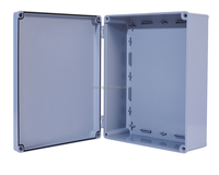 Boîtier de jonction étanche IP66 en plastique ABS personnalisé pour carte de circuit imprimé, fixation par vis, couleur/taille peinte, pour électronique