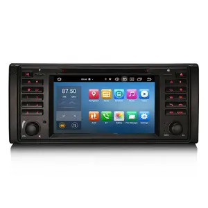 Erisin-autorradio ES8539B de 8 núcleos con Android 12,0, Bluetooth 5,0, DAB, GPS, CarPlay inalámbrico, DVD, para BMW serie 5, E39, M5