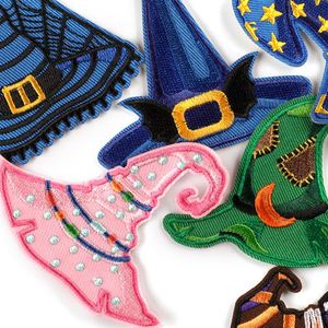 Parches Bordados al por Mayor, Sombreros de Bruja para Fiesta de Halloween, Sombreros de Bruja de Halloween - Product Image 4