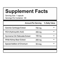 Capsules de Garcinia Cambogia à Marque Blanche OEM/ODM – Coupe-faim Naturel, Brûleur de Graisse, Stimulateur de Métabolisme pour Adultes