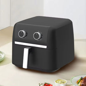 <span class=keywords><strong>Olla</strong></span> <span class=keywords><strong>a</strong></span> <span class=keywords><strong>presión</strong></span> eléctrica de gran capacidad para el hogar de 2000W y <span class=keywords><strong>pollo</strong></span> frito sin aceite y bajo <span class=keywords><strong>en</strong></span> grasa, freidora de aire mecánica de dos perillas giratorias de 8,5 L - Product Image 5