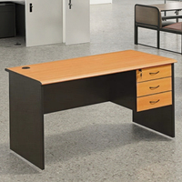 Meubles modernes de Foshan pour bureau de direction Tiroirs de bureau d'ordinateur extensibles convertibles simples pour bureau à domicile Grand spacieux