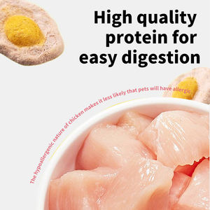 Makanan hewan Protein tinggi, makanan hewan piaraan Premium, buah/sayuran, minyak ikan, susu kambing, 100g, makanan ringan, melubangi telur, Protein tinggi - Product Image 4