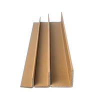 Carton ondulé marron Angles planches de bord Papier Kraft Palette Bord Protecteur Papier Emballage Coin Protecteurs
