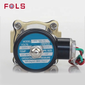 Vannes Solénoïdes en Laiton 2/2 Voies 2W025-08 1/4'' 12V 24V 220 Volts pour le Contrôle du Gaz, de l'Eau et de l'Huile – Prise en Charge de la Personnalisation OEM - Product Image 2