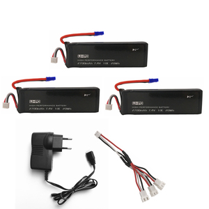 Hubsan <span class=keywords><strong>Lipo</strong></span> 배터리 7.4V 2700mah 10C Hubsan 배터리 H501S 프로 X4 H501C <span class=keywords><strong>RC</strong></span> Quadcopter 드론 부품 도매 - Product Image 2
