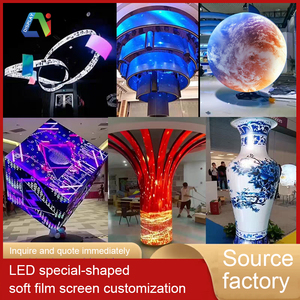 P2.9 chai rượu vang mềm <span class=keywords><strong>LED</strong></span> bảng điều chỉnh trong nhà ngoài trời tùy chỉnh kích thước có thể <span class=keywords><strong>LED</strong></span> hiển thị quảng cáo vòng tròn bia Màn hình hình <span class=keywords><strong>LED</strong></span> màn hình - Product Image 3