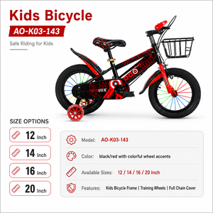 Nouveau design de vélo pour enfants de 12/14/<span class=keywords><strong>16</strong></span>/18 <span class=keywords><strong>pouces</strong></span> vélo pour enfants de 3 à 12 ans pour garçons et filles vélo à pédales bon marché pour enfants - Product Image 3