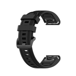 <span class=keywords><strong>Bracelet</strong></span> de montre intelligent en silicone souple anti-transpiration 20mm pour <span class=keywords><strong>Garmin</strong></span> <span class=keywords><strong>Fenix</strong></span> <span class=keywords><strong>7s</strong></span> <span class=keywords><strong>Bracelet</strong></span> de montre remplacement trou d'air accessoires de montre - Product Image 4