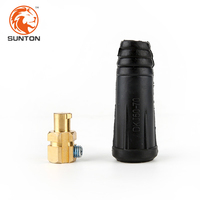 ST Promotion : Connecteurs de câble de soudage noirs à raccord rapide mâle et femelle 10-25, 35-50, 50-70 (prise et douille)