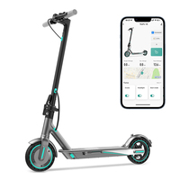 Trottinette électrique pliable 250W 25kmh 36V 10.5Ah 8.5 pouces pneu plein entrepôt UE E Scooter pour unisexe