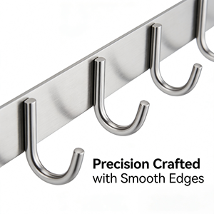 Toallero <span class=keywords><strong>de</strong></span> Baño <span class=keywords><strong>de</strong></span> Acero Inoxidable 304, Ecológico y Resistente a la Corrosión, <span class=keywords><strong>para</strong></span> Colgar Toallas y Uso en la Lavandería - Product Image 4