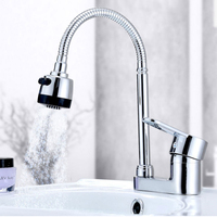 Robinet à jet d'eau Ensembles de robinets de douche Robinets de lavabo d'eau chaude et froide, mélangeurs