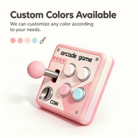 Nouvelle Conception Premium en Plastique Imprimé en 3D, Panneau de Commutation de Joystick d'Arcade Rétro Art Déco, Cache-Plaque de Commutation Créatif et Décoratif pour Diwali