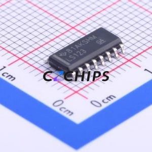 ชิปวงจรรวมมัลติไวเบรเตอร์โมโนสเตเบิล SOIC-16 SN74LS123DR - Product Image 1