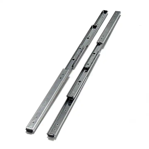 Truslide 20mm di larghezza 24mm di spessore carico leggero quattro completamente retrattile Super lungo viaggio cassetto scorrevole guida vetrina - Product Image 1