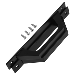 Heavy Duty Easy Install Hollow Wooden Sliding <b>Door</b> <b>Pull</b> White Flush Aluminum Alloy Closest <b>Door</b> <b>Handle</b> - Product Image 1