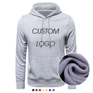 Di alta qualità in bianco nero plain unisex del cotone del panno morbido pullover felpa con cappuccio set personalizzato con cappuccio degli uomini di logo personalizzato grafici felpe