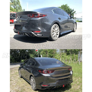 Alerón delantero y trasero para coche, difusor de parachoques, pieza de modificación para Mazda 3 Axela 2020-2023, cubierta de faldón lateral, pieza de tuning - Product Image 5