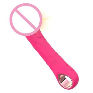 Großhandel Bestseller Weiblicher Masturbator Sexprodukte G-Punkt Klitoris Nippel Silikon Dildo Vibrator - Product Image 5