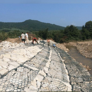 Gaviones para Piedras y Malla de Triple Torsión, <span class=keywords><strong>Jaula</strong></span> de Piedra Galvanizada para Infraestructura en Latinoamérica - Product Image 5