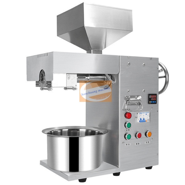 High Output Olive Extraction Avocado Oil Processing Machine Hemp Seed Commercial Machine Oil Press