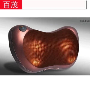 Almohada de masaje para coche con 4 cabezales, masajeador de cuello recargable para uso en casa y en el coche - Product Image 1