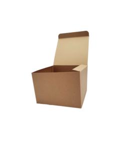 Caja de Papel Kraft Personalizada para Envasado de Alimentos y Regalos con Relieve y Laminado Mate Tipo Carpeta - Product Image 3