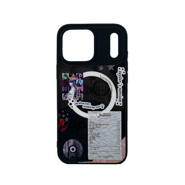 MagiClick Switch Magnetic Phone Case with Customizable & Interchangeable Acrylic Back Plate