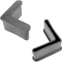 Pied antidérapant personnalisé pour meubles, montage antidérapant, en caoutchouc de silicone, pour table de bureau, chaise, pieds, capuchons pour chaises d'extérieur