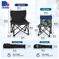 Chaise pliante portable légère en aluminium de haute qualité pour pique-nique, plage, camping, chaises longues pour l'extérieur