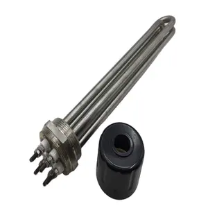 2KW 3Kw 5KW 6KW 9KW 12KW Threaded Tubular Rod Heating element Boiler heaters Flange Screw plug Immersion Heater